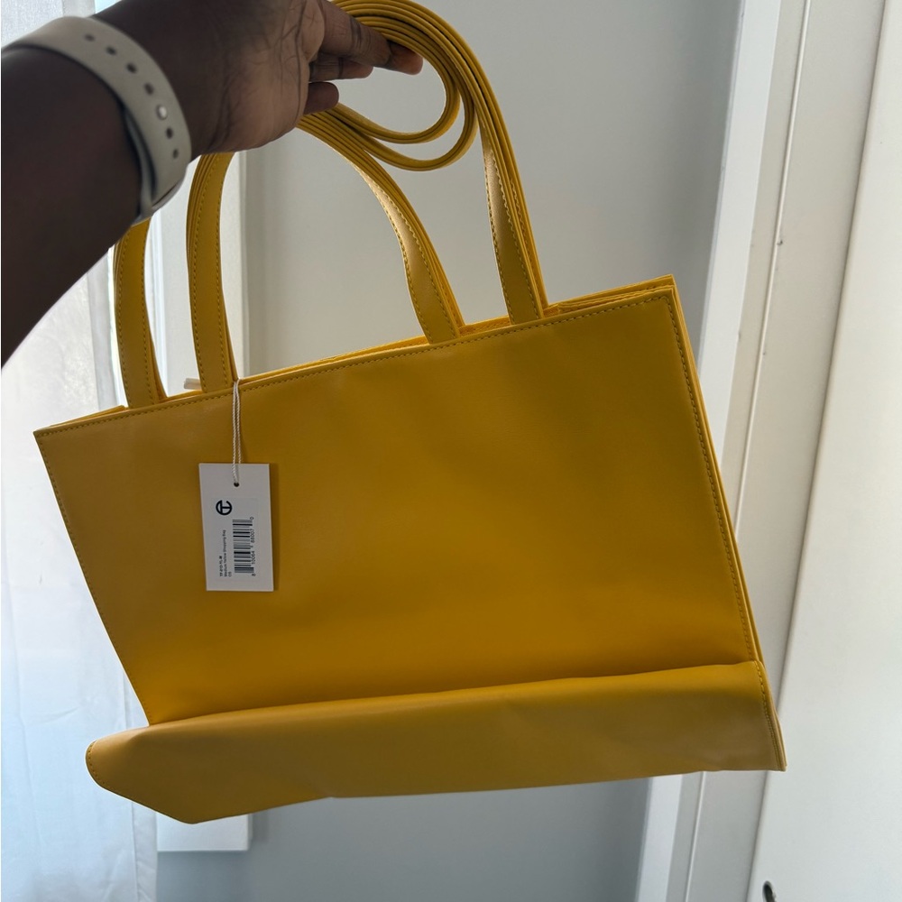 Telfar Yellow Tote Bag - Picture 2 of 3